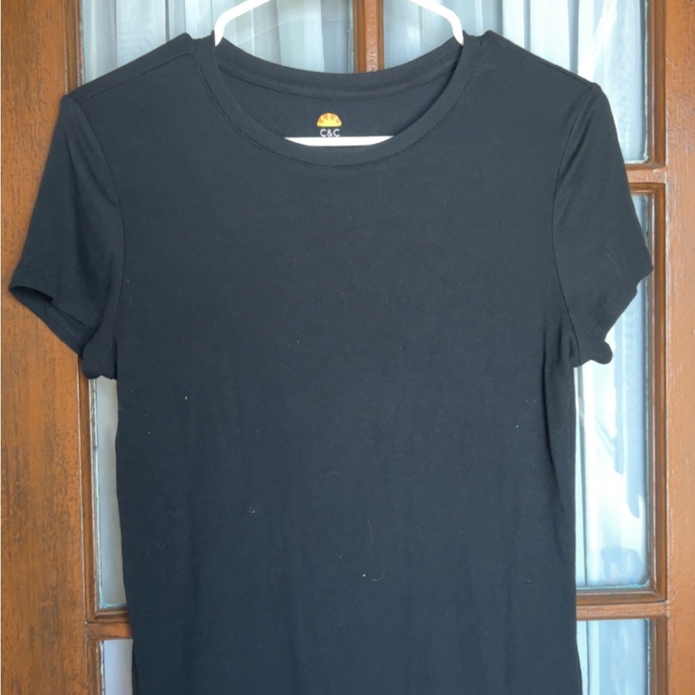 C&C California Women’s Black Classic Crew Neck Tee